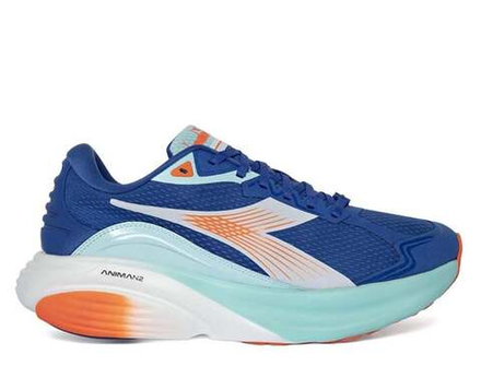 Кроссовки беговые женские Diadora Atomo Star U Сине-оранжевые