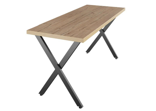 Стол (1500х750х570мм.Опора Х-обр.2шт."СТАНДАРТ") Дуб Классический