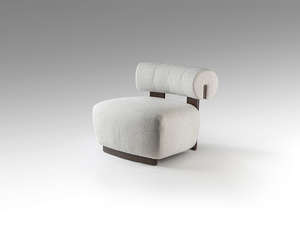 Topaz Кресло орех/экрю