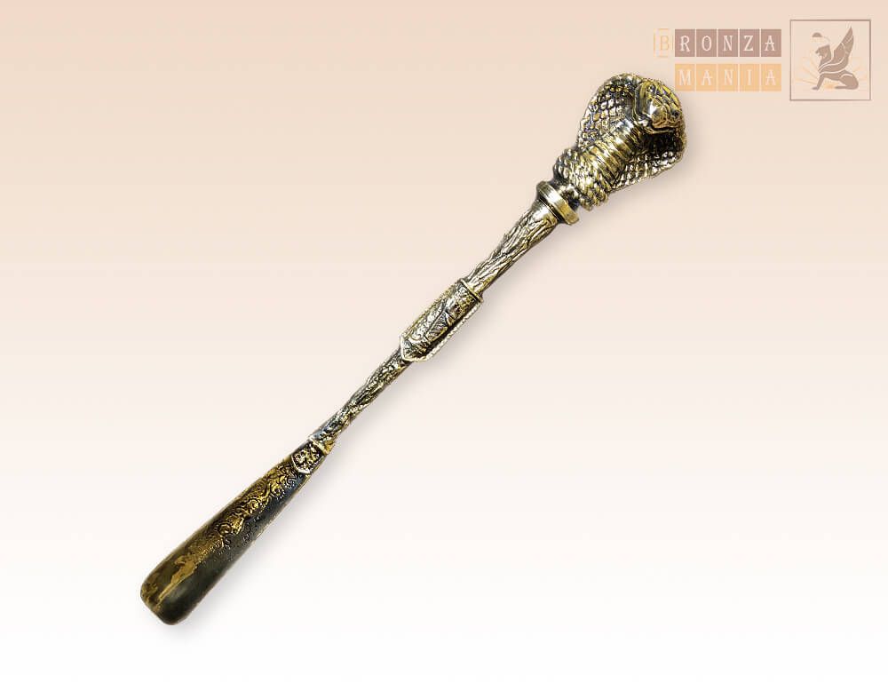 ложка для обуви Змея Кобра с держателем