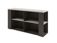 Тумба приставная к столу-тандему 1432х380х750 D-68 Акация Морава/Трюфель