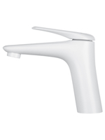 Смеситель для раковины WONZON & WOGHAND Elbe, Белый матовый (WW-A41222-MW)