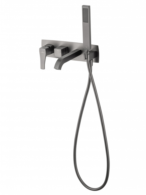 Смеситель для ванны встраиваемый WONZON & WOGHAND FLEX, Темный графит (WW-88889072-BGM)