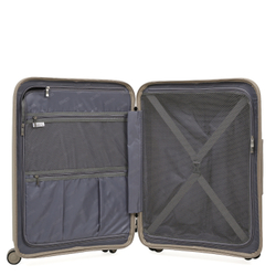 Чемодан средний (М) полипропилен "Fabretti"