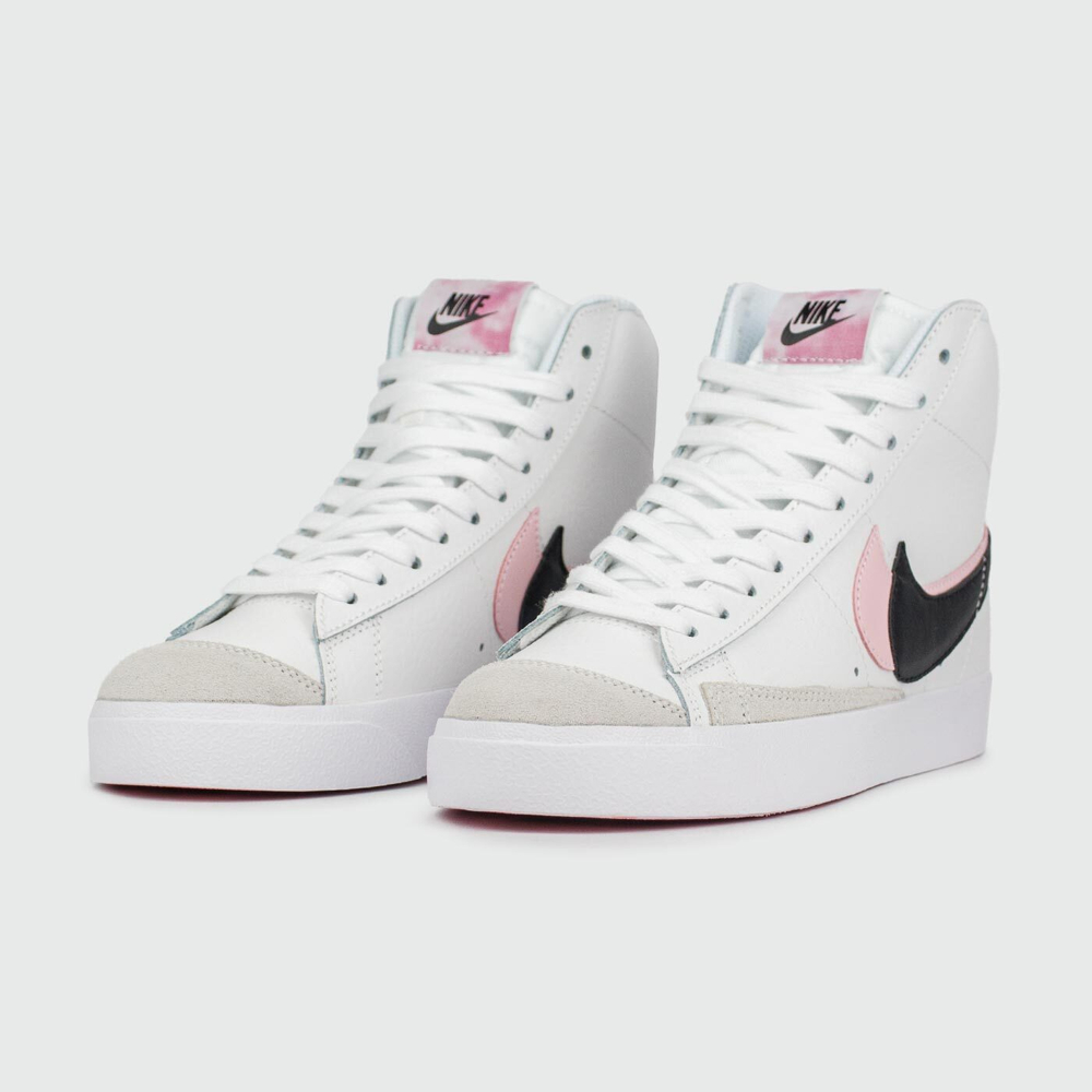 Кроссовки Nike Blazer Mid 77 White Pink Wmns