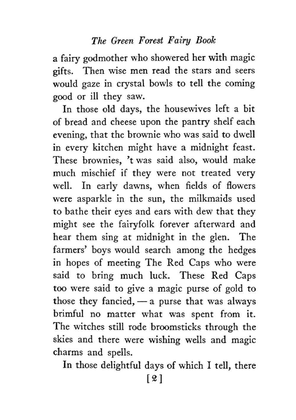 The green forest fairy book; | Loretta Ellen Brady