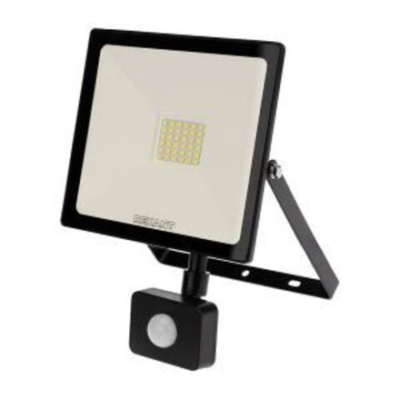 Прожектор LED 50 w 4000 лм 6500 K  с микроволновым настраиваемым датчиком движения