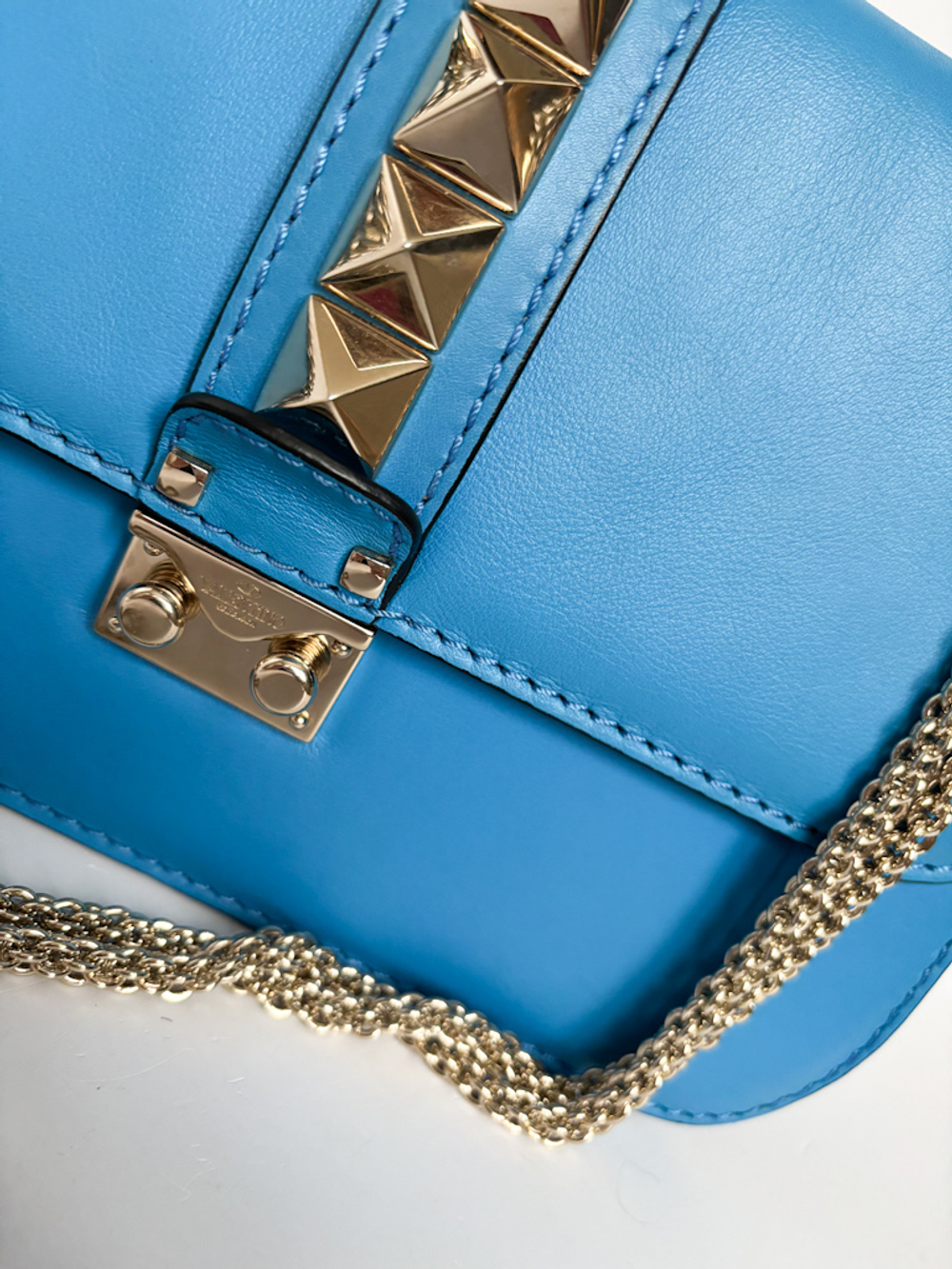 Кожаная сумка Valentino, оригинал