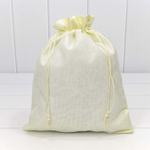 Мешочек 26х32см Лен искусственный (Бежевый)