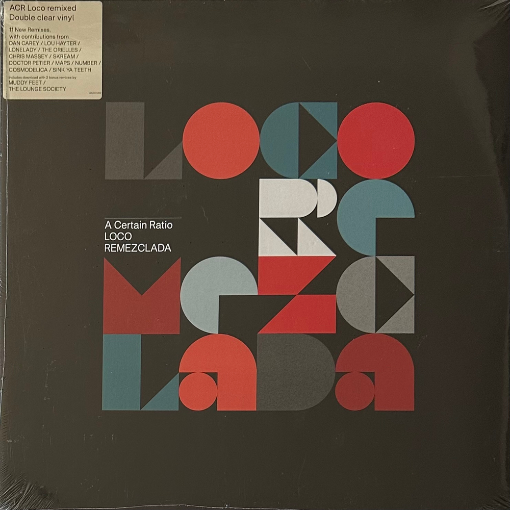 A Certain Ratio ‎– Loco Remezclada 2LP (Англия 2021г.) Clear