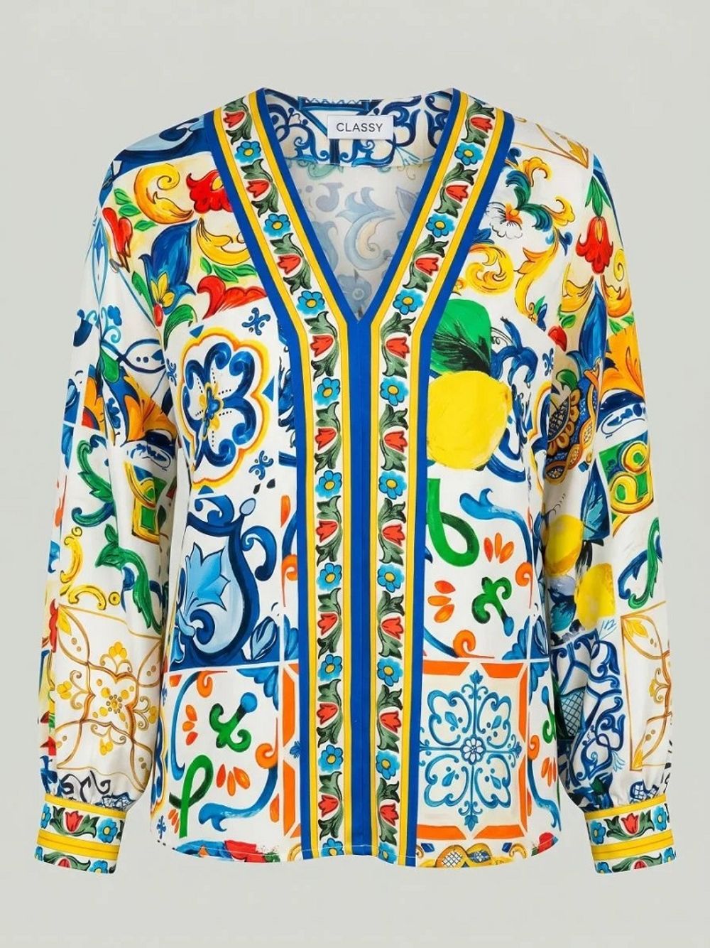 Блузка принт Dolce & Gabbana