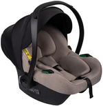 Детская коляска Indigo Indigo Special New 3 в 1 с автокреслом Avionaut Cosmo Beige Is03 черная кожа