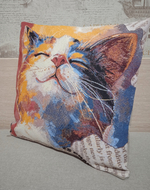 Декоративный гобеленовый чехол Стиль Гранж Мурзик 38*38