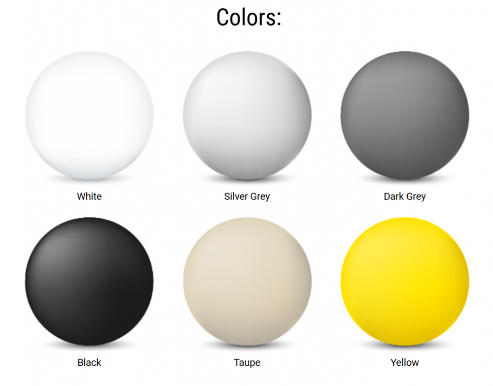 Стол пластиковый Siesta Contract Octopus, желтый