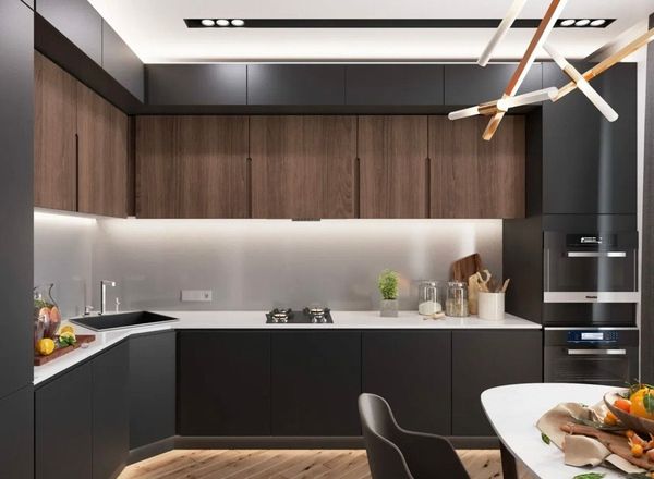 Примеры современных дизайнов кухонь из интернета