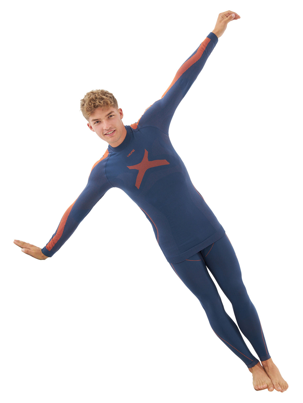 Комплект термобелья VIKING Primeone Man Set Navy/Orange (US:M)