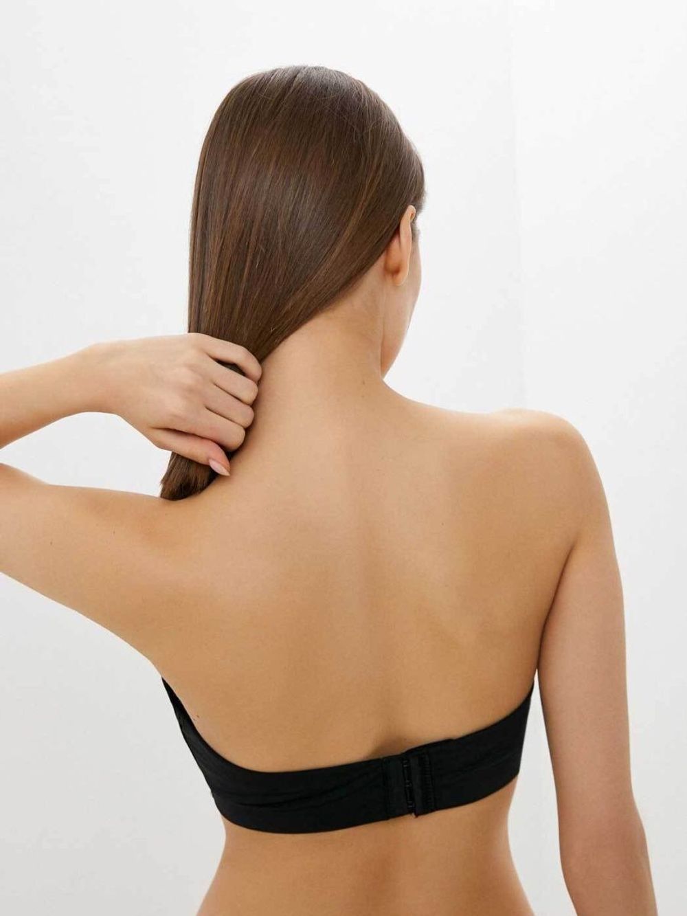 Бюстгальтер балконет бандо с пуш-ап