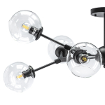 785087 Люстра BETA 8x40W E27 ЧЕРНЫЙ