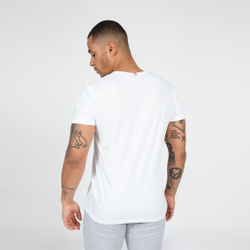 Мужское теннисное поло Le Coq Sportif Essential N°3 T-Shirt Men - White