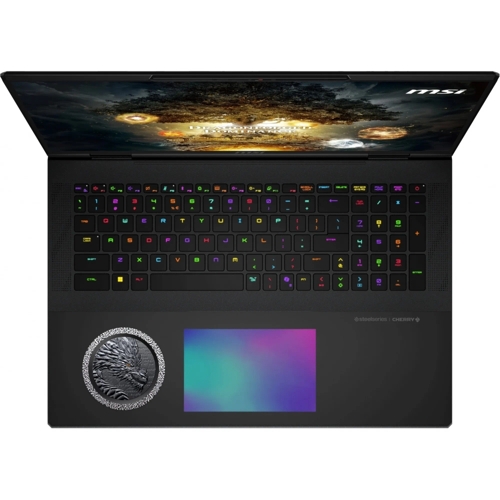Ноутбук MSI Titan Dragon Edition 18 HX AI A2XWJG-205RU Core Ultra 9 285HX 64Gb SSD4Tb RTX 5090 24Gb 18" IPS UHD+ (3840x2400) Win11Home black (9S7-1824A5-205)