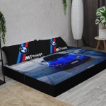 Бескаркасный диван кровать раскладной "BMW Boss"