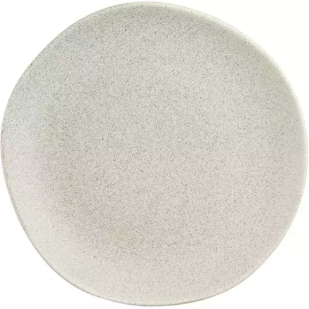 Тарелка «Рокалео Натюр» мелкая фарфор D=25,5см серый