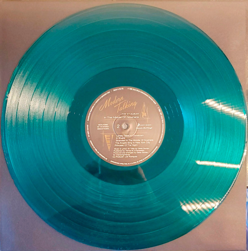 Modern Talking / In The Middle Of Nowhere (The 4th Album) (Coloured Vinyl)(LP)