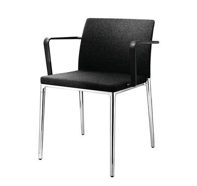 CENO Кресло посетит с подлок АНТРАЦИТ/АЛЮМ