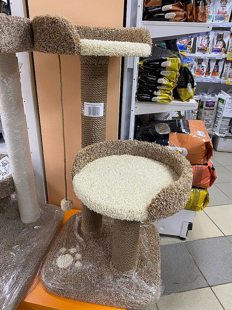 Когтеточка для кошек "Атлантида" 50х50х92 см