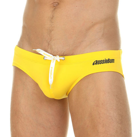 Мужские плавки желтые Aussiebum