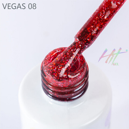 Гель-лак ТМ "HIT gel" №08 Vegas, 9 мл