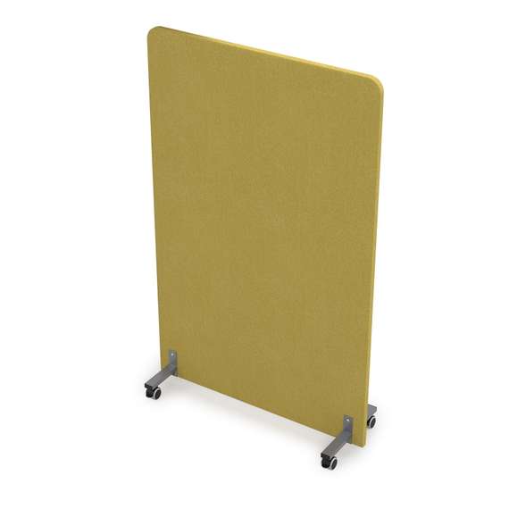 011.МП.1016 Акустическая мобильная перегородка на колесных опорах (1000*377*1600)