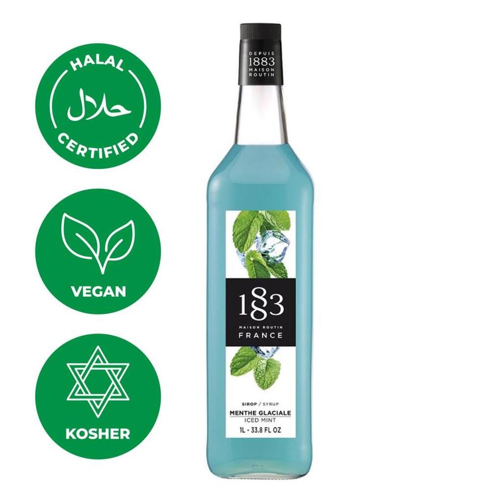 Сироп Ледяная Мята 1л 1883 Maison Routin NEW