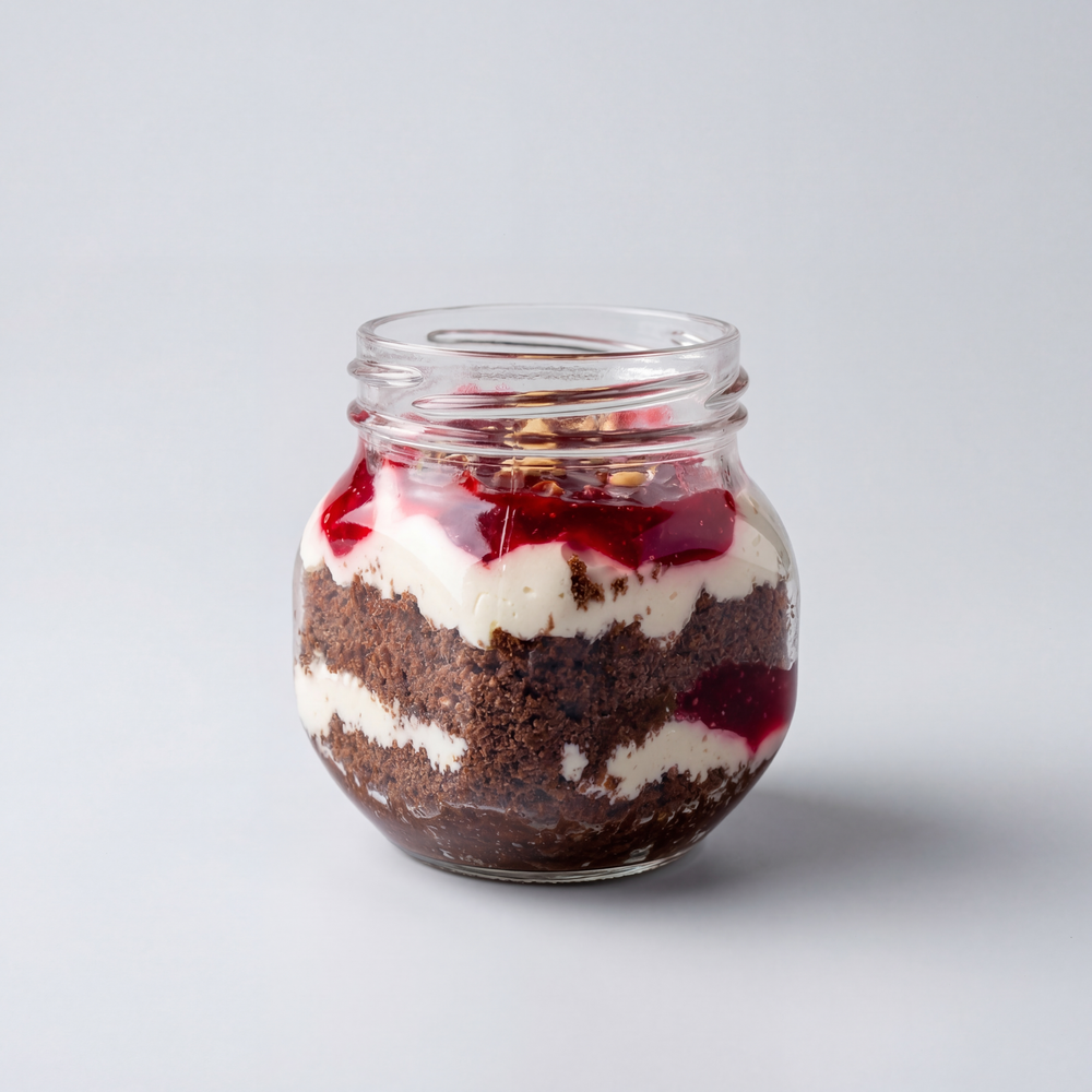 Банкейк шоколадно-вишневый