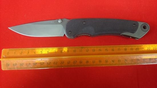 Складной нож скл. Spartan Blades Akribis Folder SB/SF1MGDEGB c клинком из стали CPM-S35VN, рукоять титан / G10