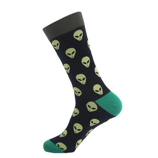 Носки "Они среди нас" р-р 39-46(черный, хаки)