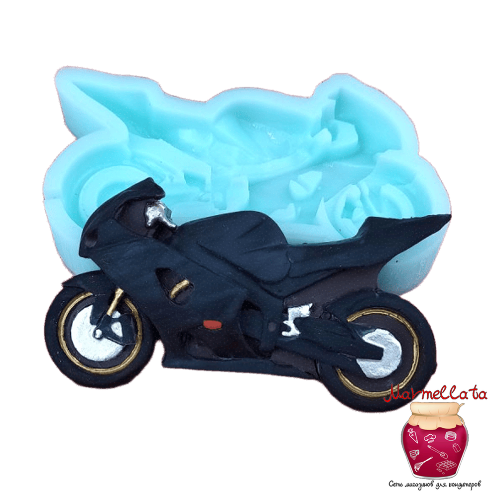 Силиконовая форма 3D &quot;Мотоцикл&quot;