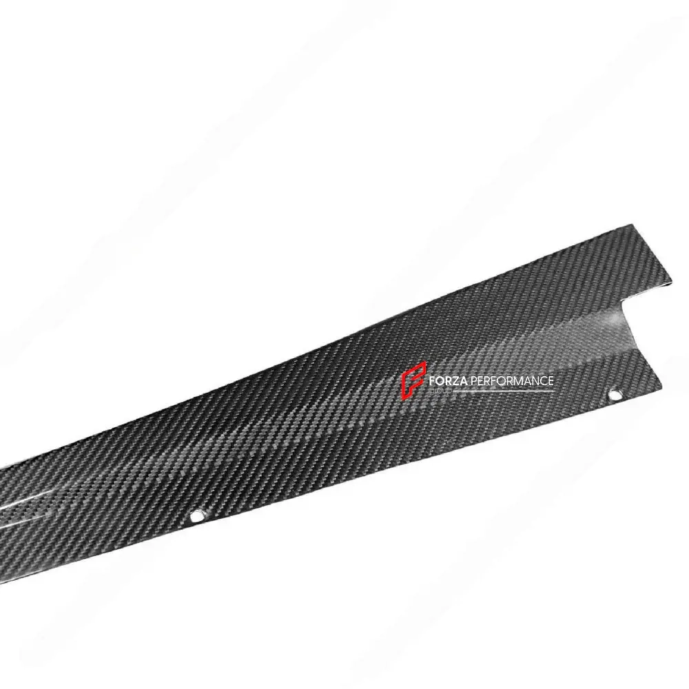 Карбоновые боковые юбки на замену для McLaren 720S 2017-2023 МакЛарен тюнинг