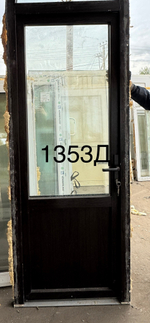 Дверь Пластиковая Б/У 215(в) х 83(ш) Входная