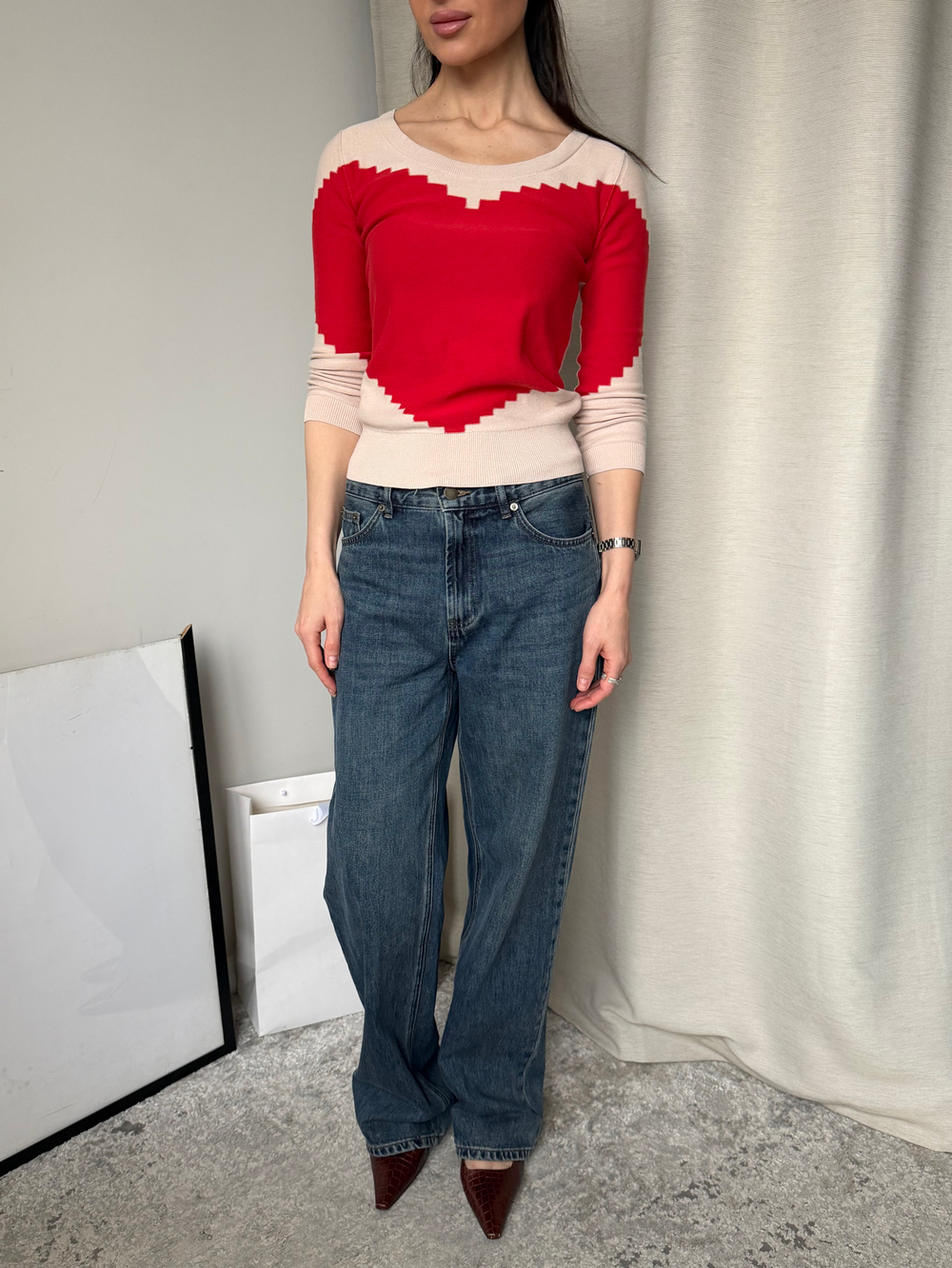 Хлопковый джемпер Sonia by Sonia Rykiel, S