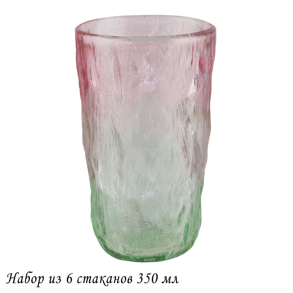 Lenardi 200-021 Набор из 6 стаканов 350мл в под.уп.(х8)Стекло