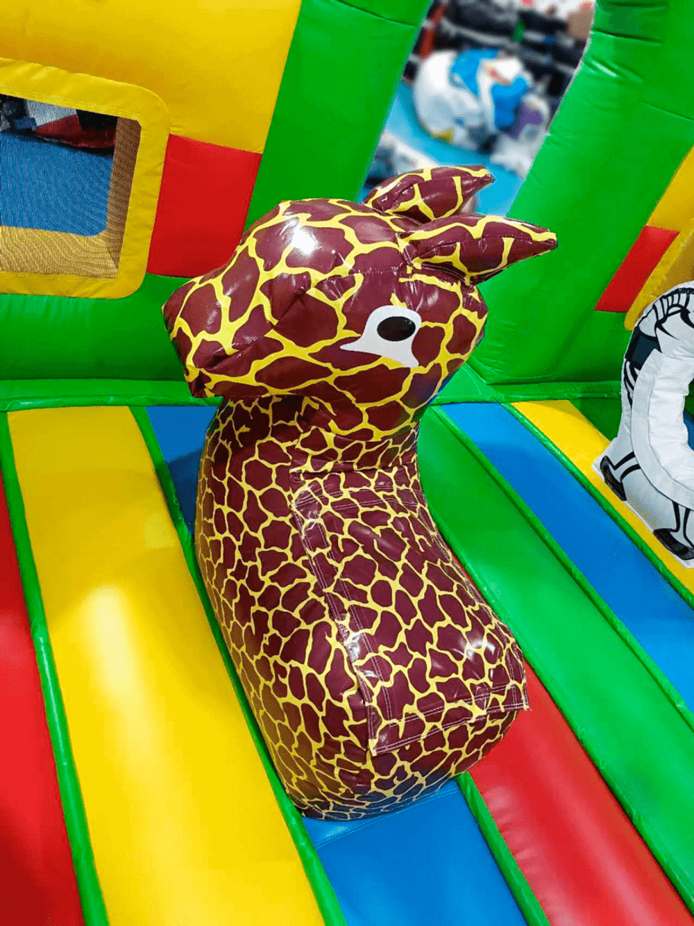 Коммерческий надувной батут «Сафари-джунгли ЭКСТРА», 5*5*2,5 м.