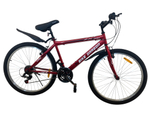 Велосипед Bike Dragon 24" 21скор (ст.рама,SunRun, Жесткая вилка, тормоз V-brake) BD-1-24-3 красный