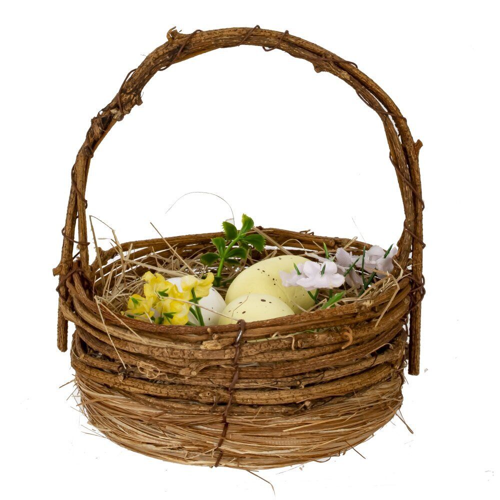 GAEM Изделие декоративное "Корзина пасхальная", L13,5 W12 H13,5 см