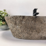 Раковина из речного камня RS63505 (70*35*15) 0124