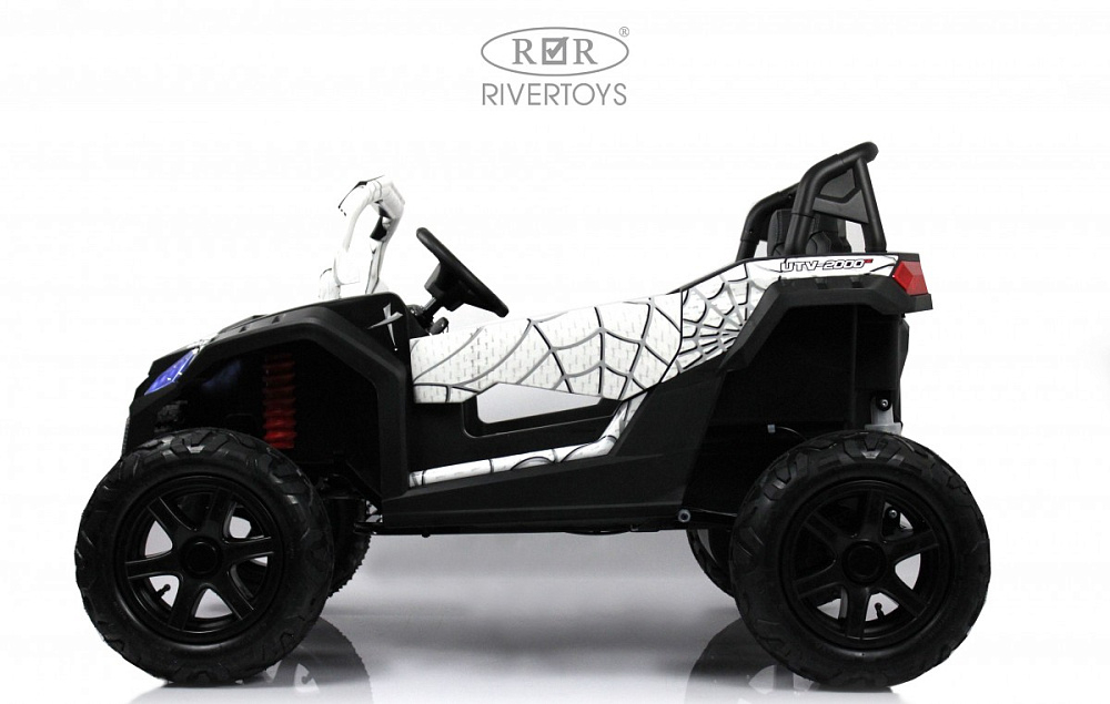 Детский электромобиль RiverToys M222MM белый