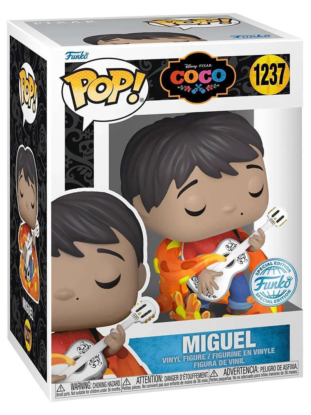Фигурка Funko POP! Disney Coco Miguel w/guitar (GW) (Exc) (1237) 66371