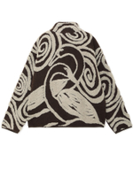 Женская Куртка Swirls Jacquard Zip