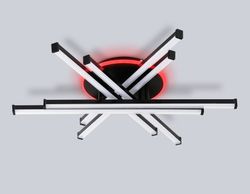 Ambrella Потолочный светодиодный светильник с пультом LineTech FL6272