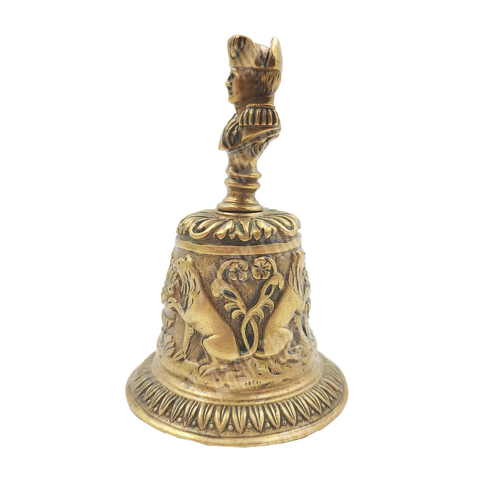 Колокольчик декоративный с бюстом Наполеона. Бронза. 2-я пол. XIX в.